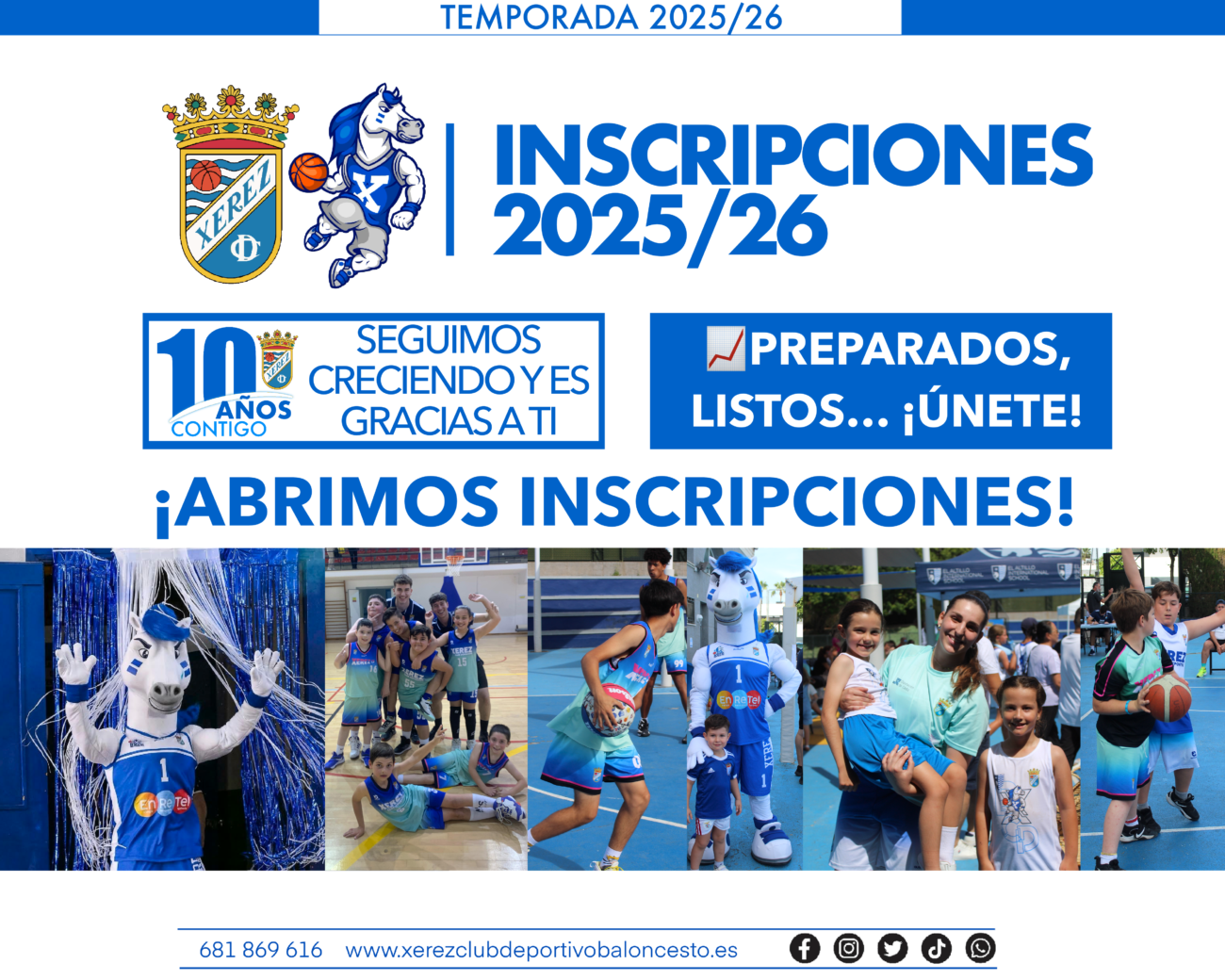 ¡INSCRIPCIONES ABIERTAS CANTERA TEMPORADA 2024/25!